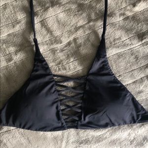 Billabong black bikini top